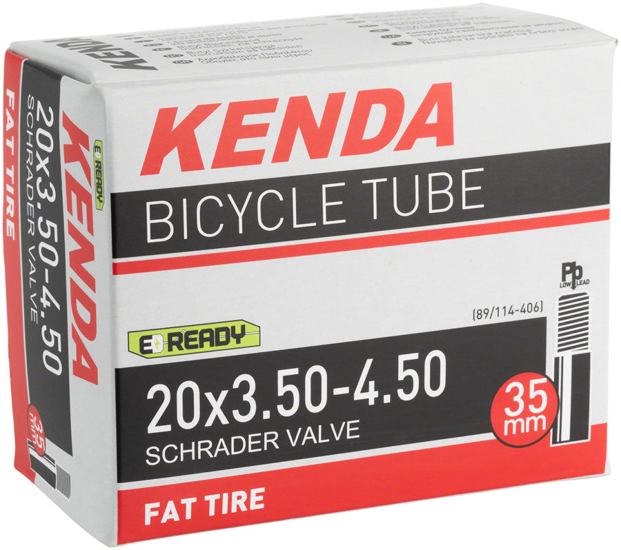 Kenda 20" E-Bike/Fat Tire Bike Tube Fits 20x3.5" 20x4.0" 20x4.5" 20x3.50-4.5" SV