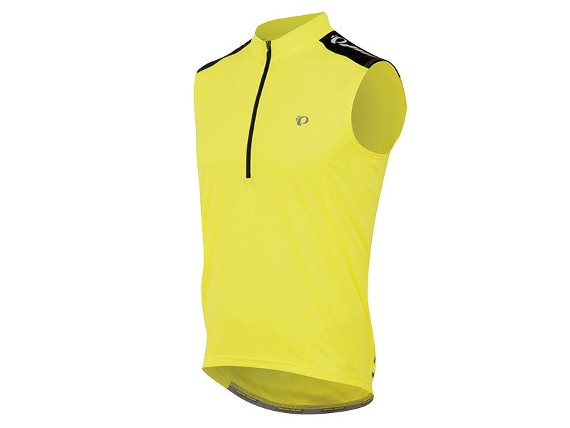 PEARL iZUMI Select Quest Sleeveless Cycling Jersey Yellow Bicycling Jersey  Lg
