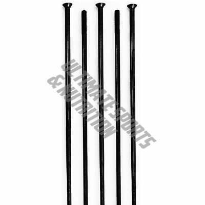 5pk DT Swiss Competition Straight Pull Nail Head Spoke 281mm Double Butted Black