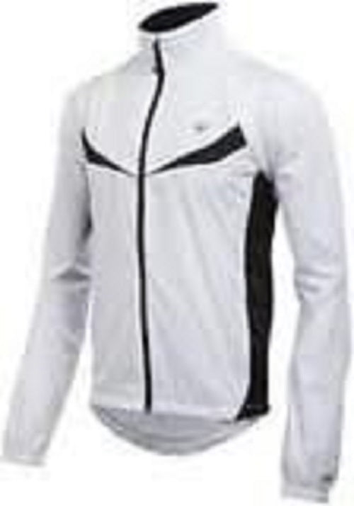 PEARL iZUMi Men's Elite Thermal Convertible Jacket White