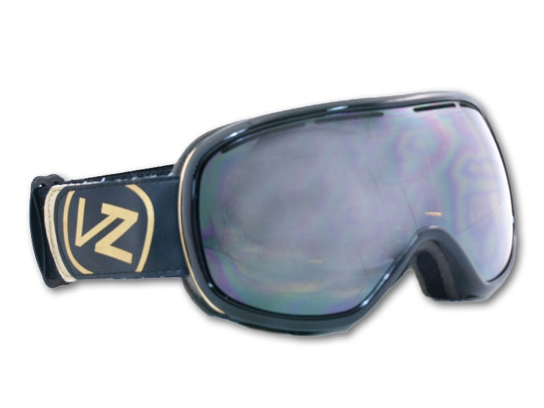 VonZipper Chakra Snow Goggle Black Gloss Bronze Chrome Lens Von Zipper Goggles
