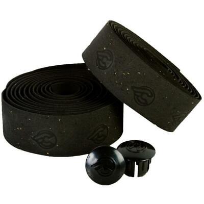 Cinelli Black HandleBar Tape Cork Ribbon Solid Black
