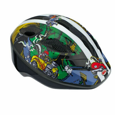 bell childrens bike helmets Bell Dart Black Hot Rod Racing Skunks Bike Helmet Univeral Fit Child