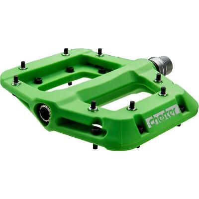 RaceFace Chester Composite Platform Pedal 9/16" Race Face Bicycle Pedals Green