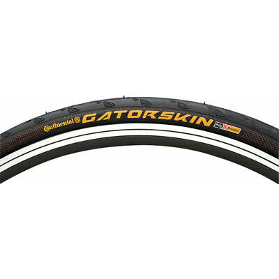 Continental Puncture Resistant Gatorskin Road Bike Tire 700x25 Wire 700c Black