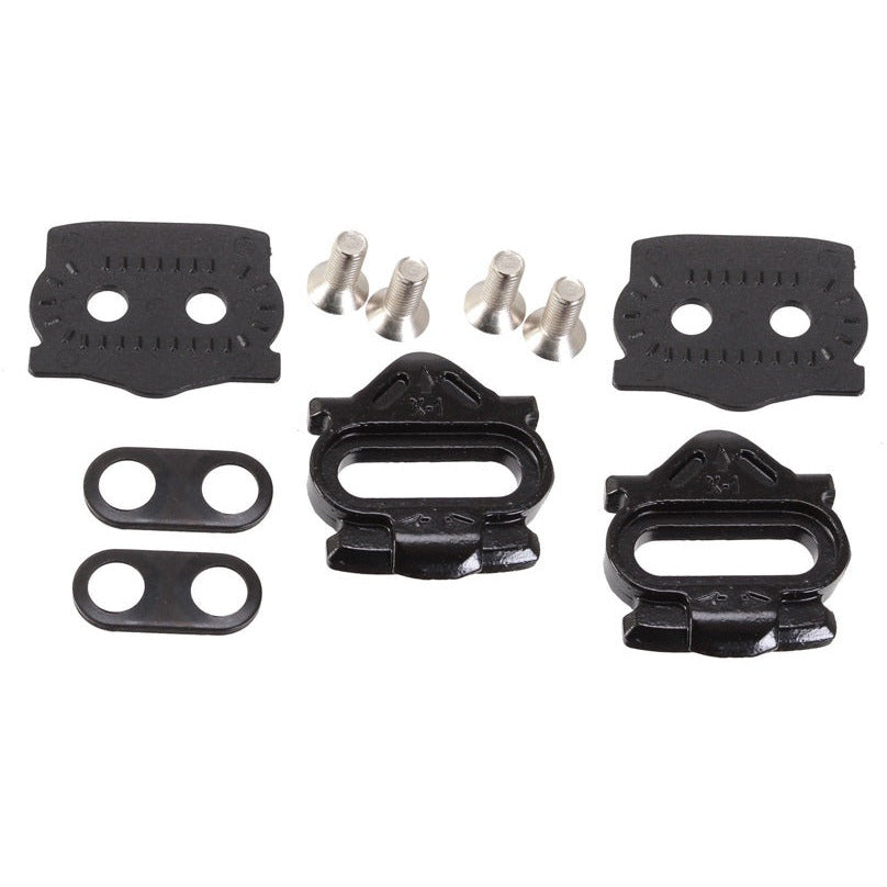 HT Pedal X1 Replacement Cleats 4 Degree Float & Cleat Set Hardware Black