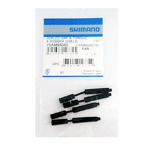 Shimano Sealed Shifter Derailleur Cable Housing End Caps w Tube and Shield 4 pak