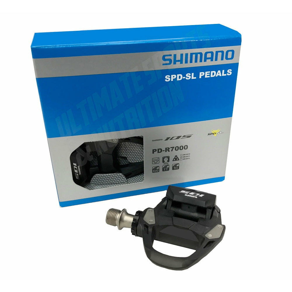 Shimano 105 SPD-SL PD-R7000 Pedals R7000 Road Bike Pedal Set 7000 Carbon Black