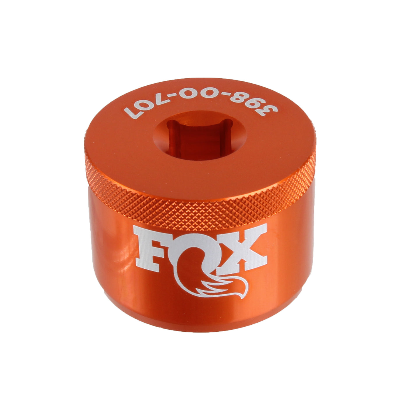 Fox Shox Flush Ground Top Cap Socket Tool for Fox Fork Caps 28mm Orange