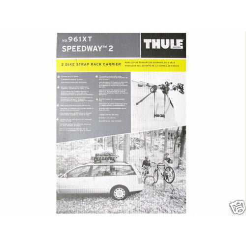 Thule 961XT Speedway 2 Trunk Rack 2 Bike Bicycle Carrier