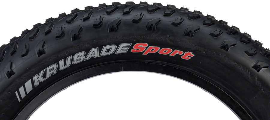 Kenda Krusade 20" x 4.0" Bicycle EBike Tire Fat Bike Trail Tire 20X4.0" Black