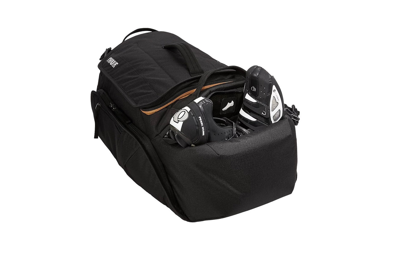 Thule RoundTrip Bike Gear Locker Travel Carry Bag / Cycling Duffle Bag (Black)