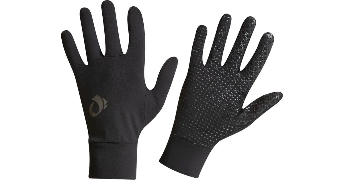 Pearl Izumi Thermal Lite Cycling Running Ski Glove Black w/ touch screen compatible index finger thumb