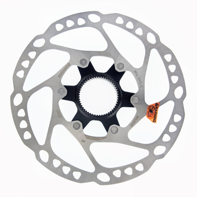 Shimano GRX SM-RT64-S Disc Brake Rotor with External Lockring - 160mm, Center Lock, Silver