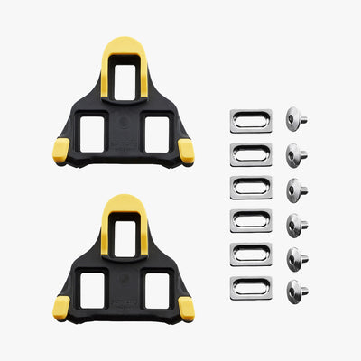 Shimano Cleat Set SM-SH11 SPD SL 6 Degree Float Cleats ( Yellow )