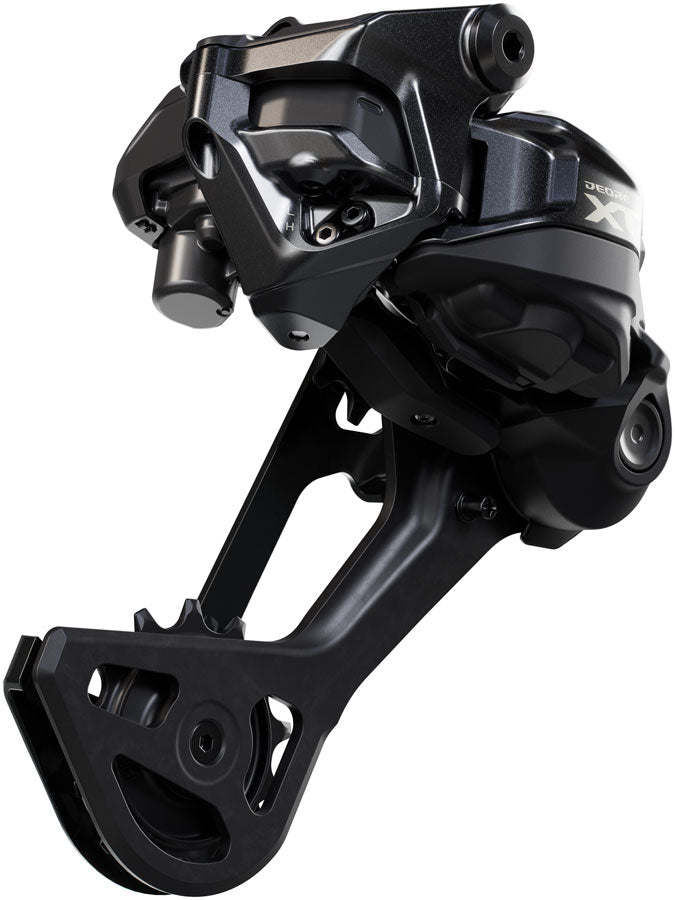 Shimano Deore XT RD-M8250-SGS Di2 Wireless Rear Derailleur - 12-Speed Long Cage Shadow ES Black/Gray