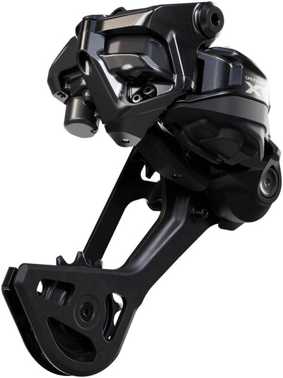 Shimano Deore XT RD-M8250-SGS Di2 Wireless Rear Derailleur - 12-Speed Long Cage Shadow ES Black/Gray