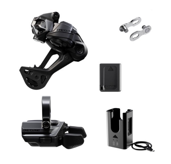 SHIMANO DI2 DRIVETRAIN UPGRADE KIT DEORE (M6250 Long Cage Rear Derailleur ) RD-M6250-SGS Shifter SW-M6250 BT-DN320 EC-DN100