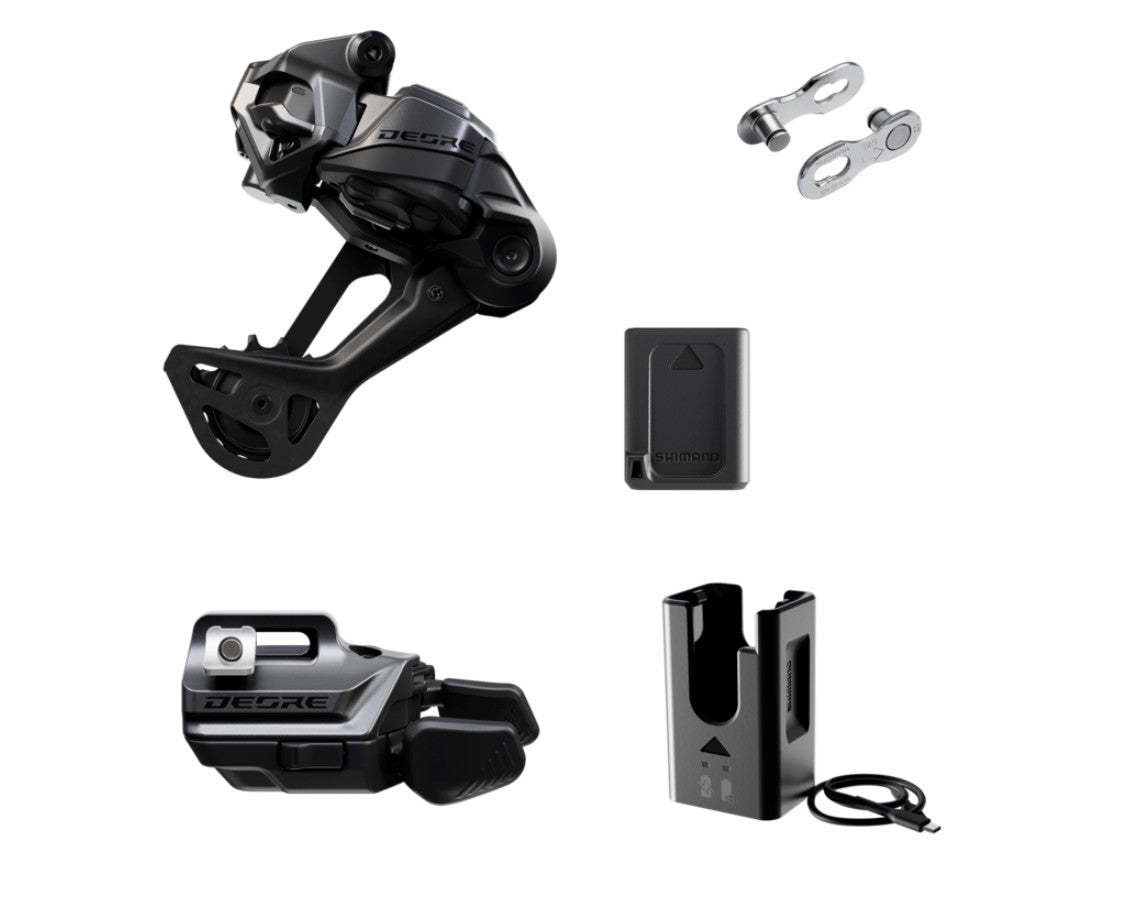 SHIMANO DI2 DEORE DRIVETRAIN UPGRADE KIT (M6250 Long Cage) RD-M6250-SGS SW-M6250 BT-DN320 EC-DN100 Quick Link