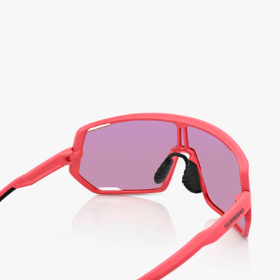 SHIMANO TECHNIUM 2 TCNM2 SUNGLASS W/ RIDESCAPE OFF-ROAD LENS & CLEAR SPARE LENS TEABERRY