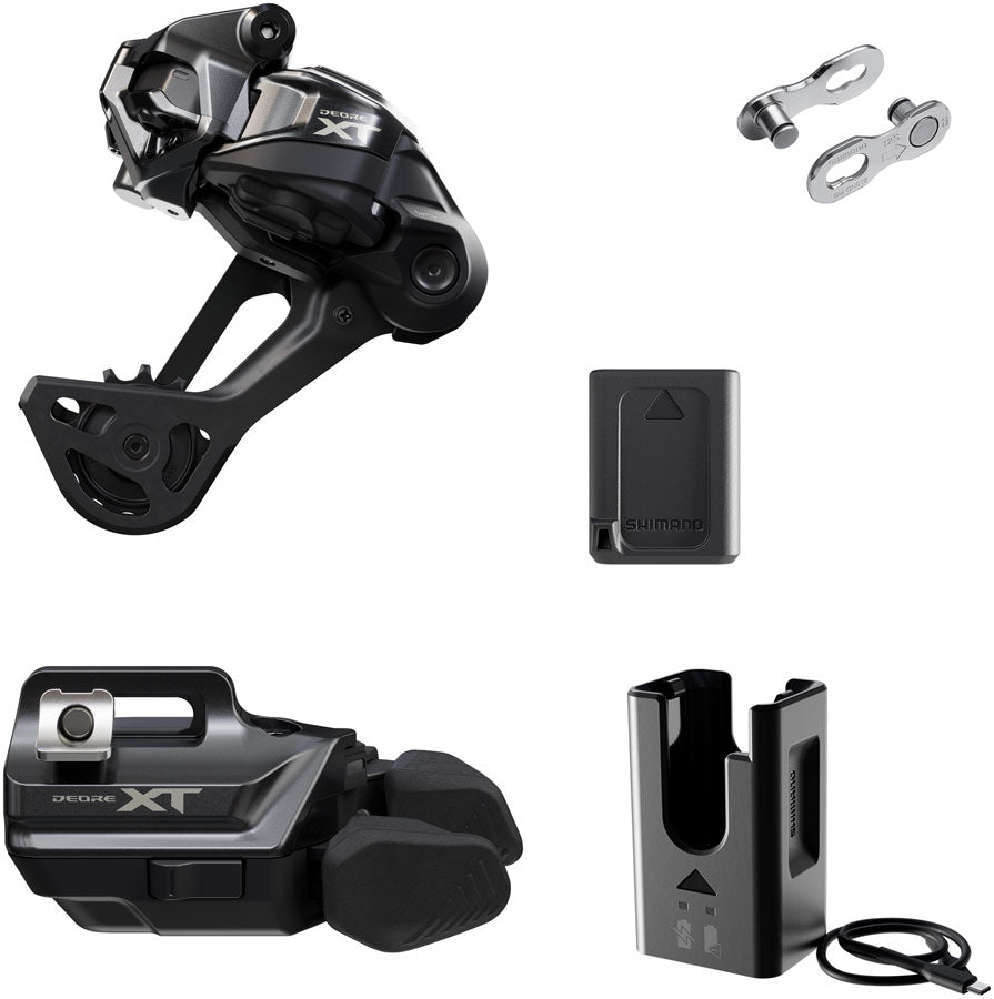 SHIMANO DI2 DRIVETRAIN UPGRADE KIT XT (M8250 Long Cage) RD-M8250-SGS SW-M8250-IR I-SPEC EV BT-DN320 EC-DN100 Quick Link