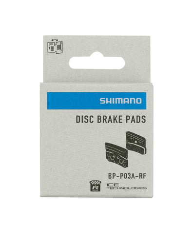 Shimano P03A-RF Resin Disc Brake Pads w Fin & Spring fits XTR M9220 M9120 XT M8220 M8120 SLX M7120