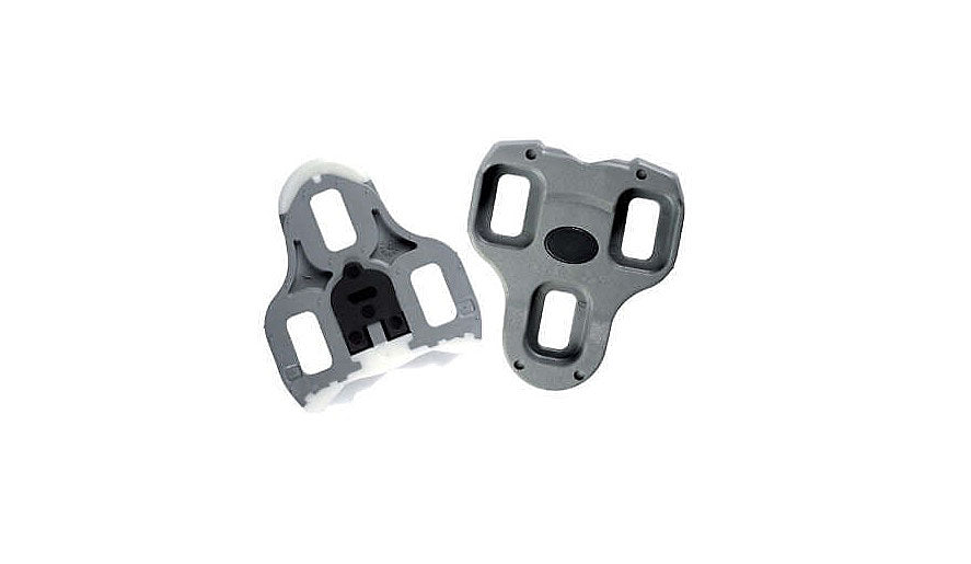 Look Keo Pedal Replacement Cleat Set Gray 4.5 Degrees Float w Mounting Hardware