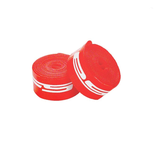 FSA 700c x 17mm Rim Strips Red Nylon 2pk 700x17 Rim Tape