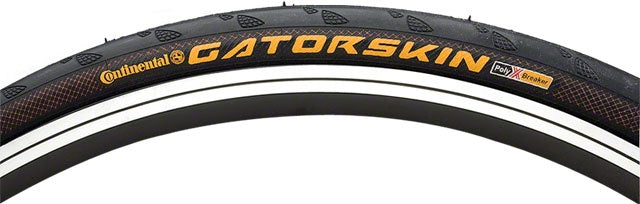 Continental Puncture Resistant Gatorskin Road Bike Tire 700x25 Folding 700c Blk