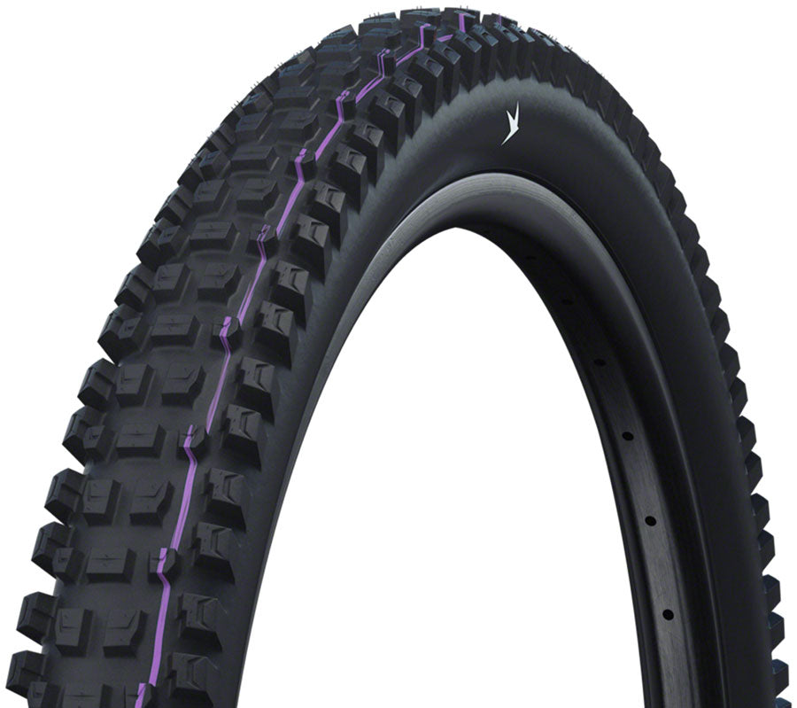 Schwalbe Albert Tire 29" x 2.50 Tubeless Black  Evolution Line Gravity Pro Addix Ultra Soft Radial E-50