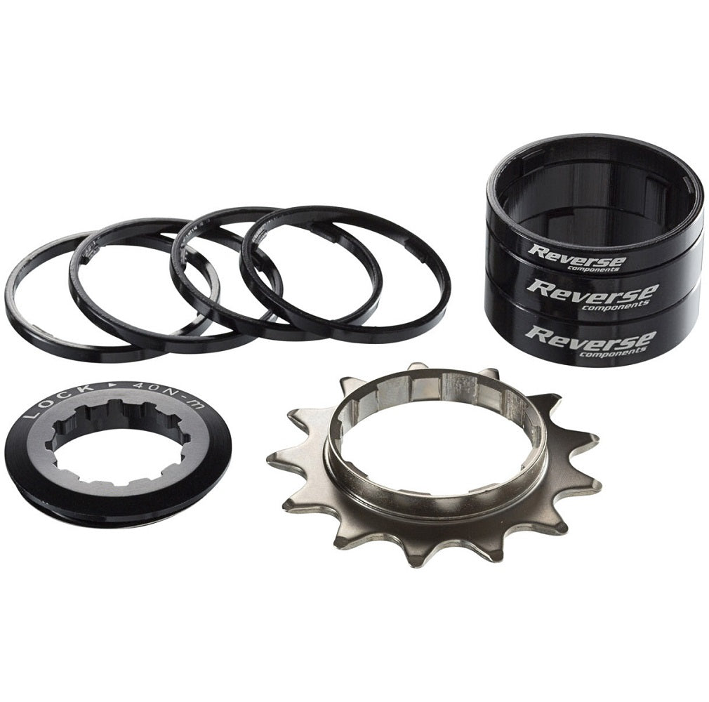 Bicycle Single Speed Kit 13T For Shimano HG Style Freehub Black by Reverse