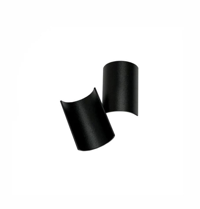 Reverse Handlebar Shim 35.0mm to 31.8mm Aluminum Black Adapts 35.0 Stem to 31.8mmm Bar