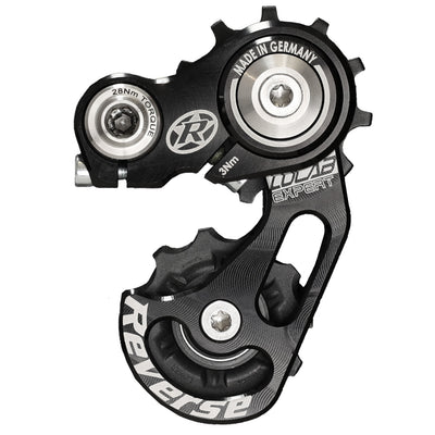 Reverse Colab Expert Single Speed Chain Tensioner Black For Vertical Drop-out