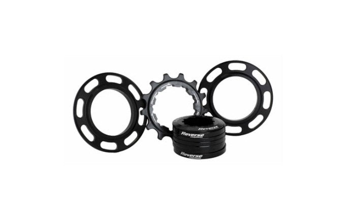 Reverse Expert HG Single Speed Kit 13t with Sprocket Guides Black