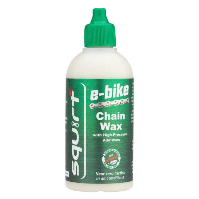 Squirt E-Bike Chain Lube Dry Bike Lubricant 4oz Drip For Use In Wet Dry Conditions