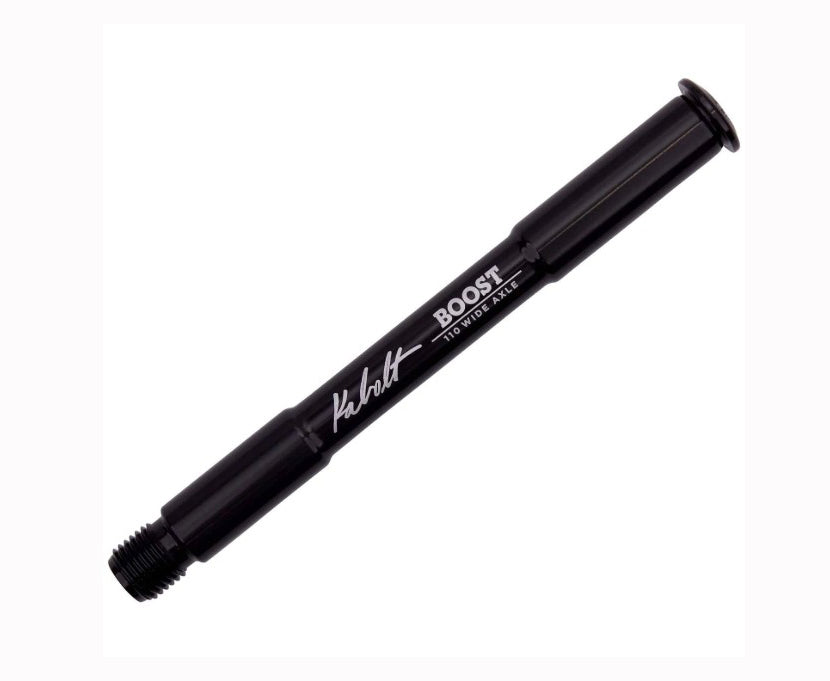 Fox Shox Kabolt Thru Axle 15x110mm fits 110mm 15mm Boost Thru-Axle Hubs Black