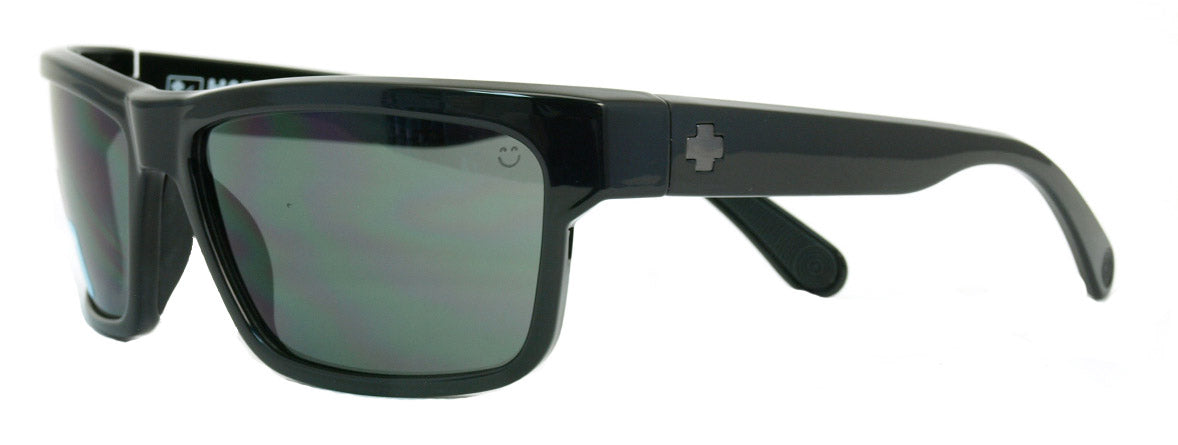 SPY Optics Sunglass Frazier Black Happy Grey Green Sunglasses Polarized