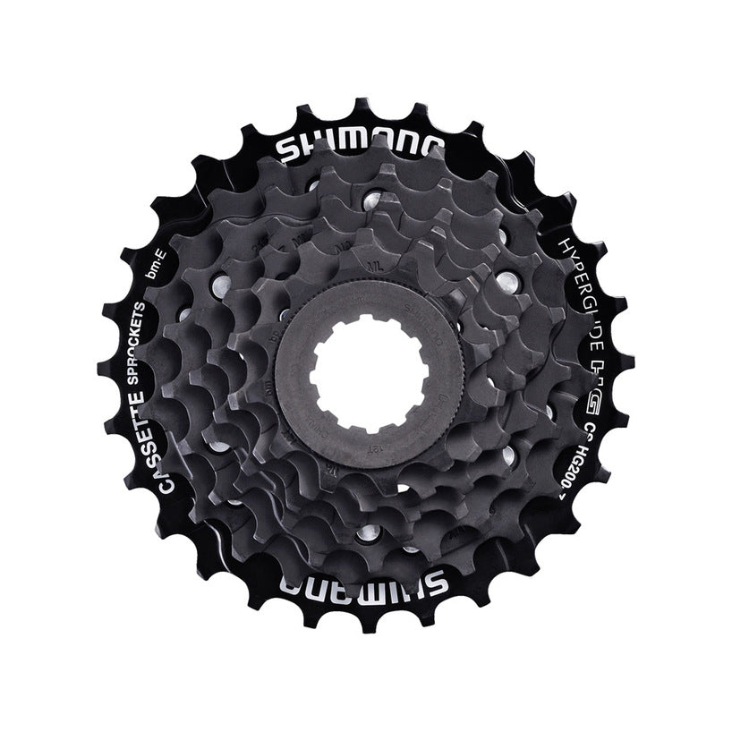 Shimano CS HG200 12-28 7 Speed Cassette CS-HG200-7 ECSHG2007228T 12-28T Black