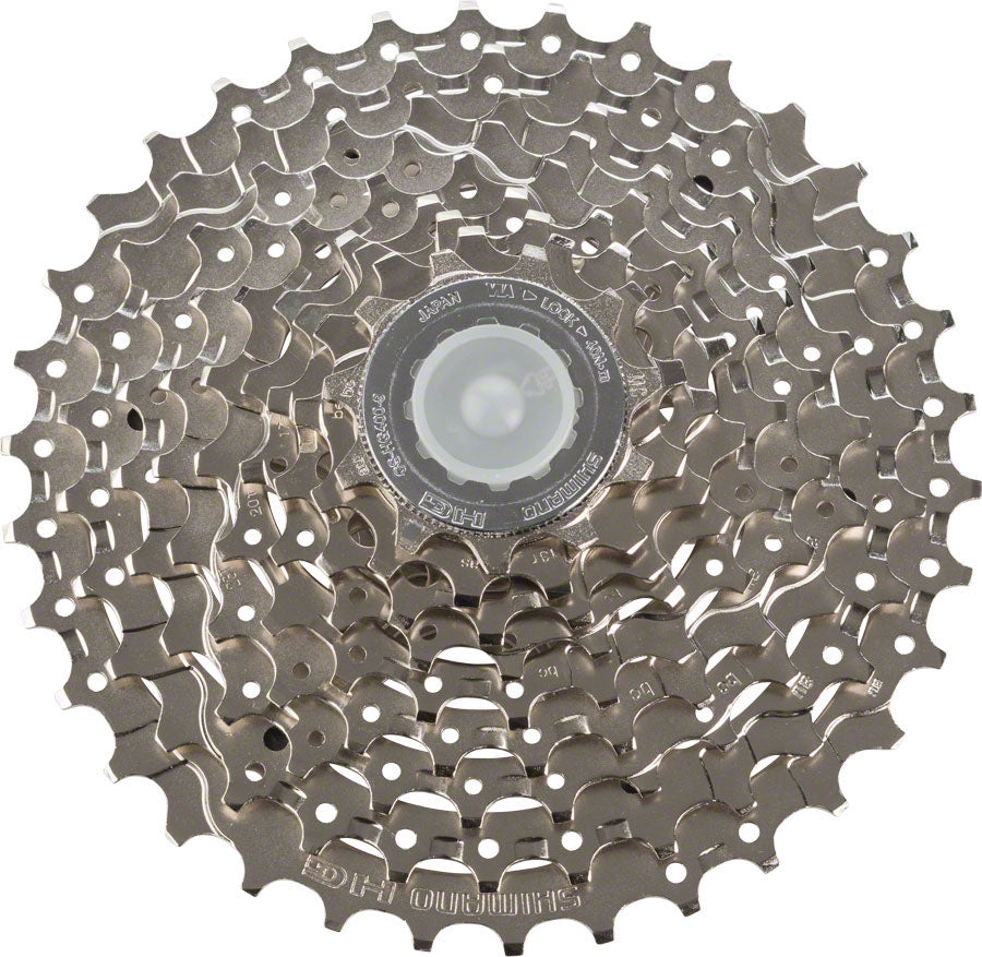 Shimano Alivio CS-HG400 Cassette 9 Speed 12-36  Silver E-Bike Compatible