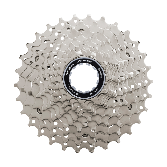Shimano 105 CS-R7000 Cassette 11 Speed 11-30t Silver ICSR700011130