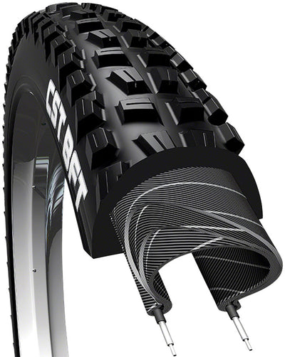 CST BFT+ 20" x 4.0" Bicycle EBike Tire Fat Bike Trail Tire 20X4.0" Black