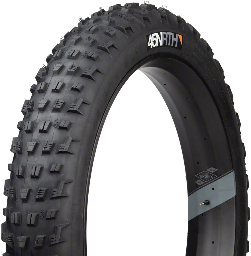 45NRTH Vanhelga 27.5" x 4.0" Tubeless Tire 27.5x4  Tubeless Folding Black 120 TPI