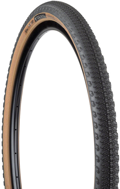 TERAVAIL CANNONBALL GRAVEL TIRE 700X47 TUBELESS FOLDING TAN DURABLE CASING