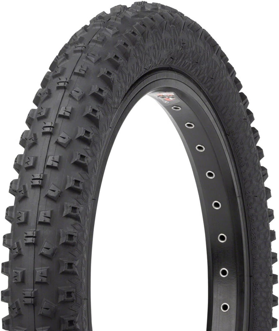 Children's 18" Bicycle Tire 18x2.25 Kids BMX Mountain Bike Tires Black (rigid wirebead)