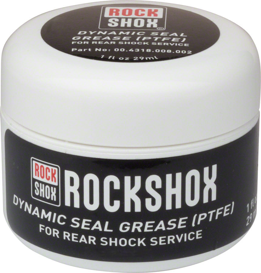 Dynamic Seal Grease PTFE for Rock Shox Rear Suspension Shock 1oz Tub
