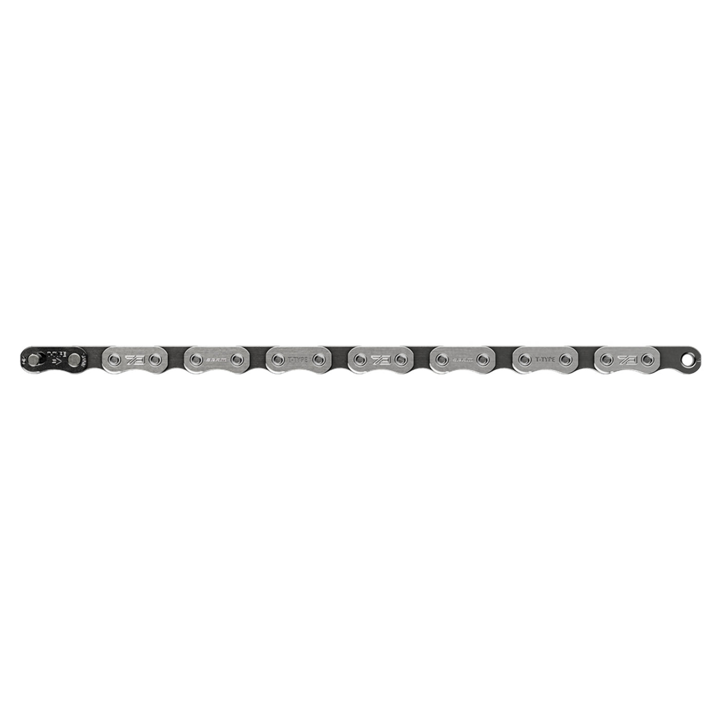 SRAM Eagle 70 T-Type Flattop Chain 12 Speed 126 Links w/PowerLock Connector Silver/Black