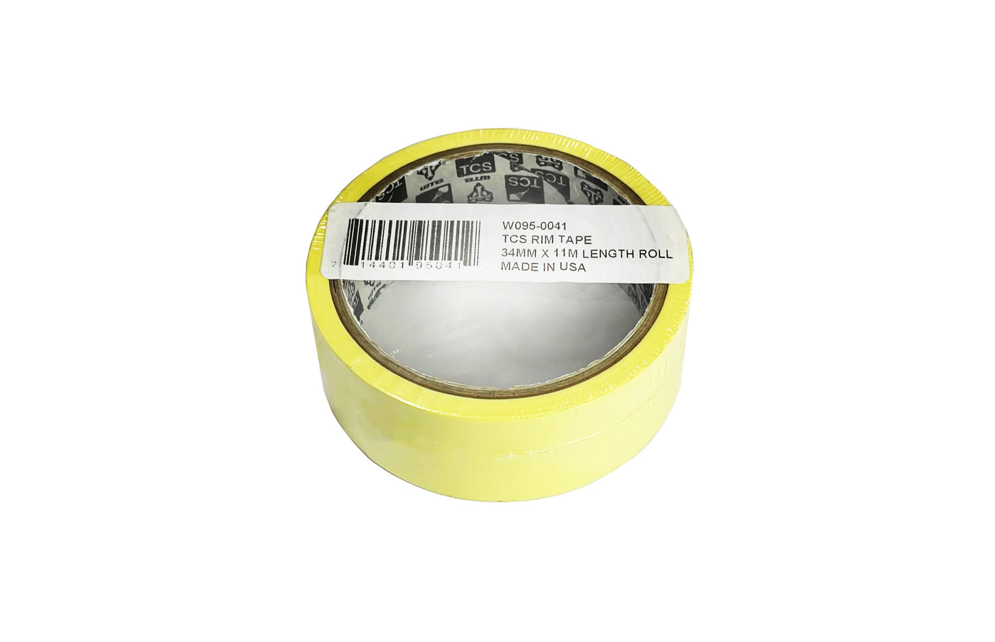 WTB TCS Rim Tape 34mm x 11m Roll Tubeless 34 mm Wide TLR Rim Strip Yellow