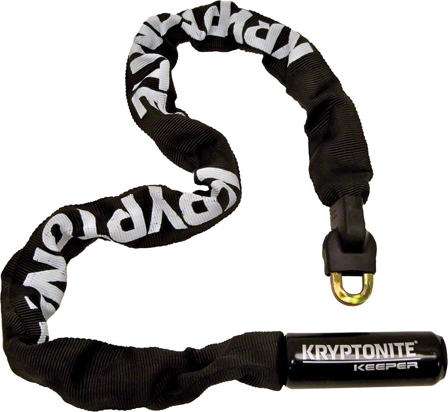 Kryptonite Keeper 785 Integrated Chain Lock - 85cm (2.8') 7mm Keyed Black