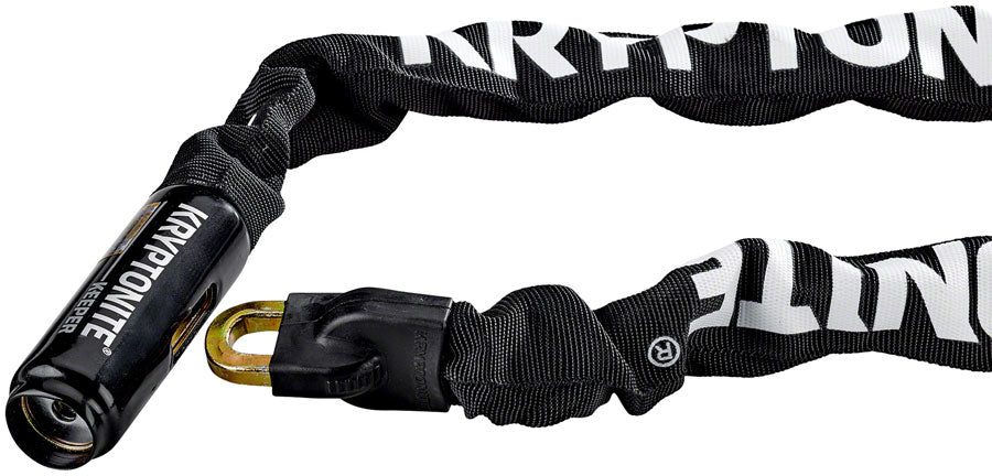 Kryptonite Keeper 785 Integrated Chain Lock - 85cm (2.8') 7mm Keyed Black