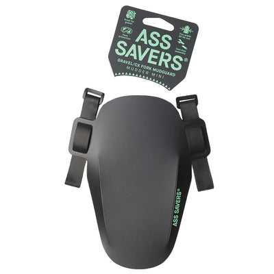 Ass Savers Mudder Mini Fender, Black MFM-1  Front Gravel Bike Fender